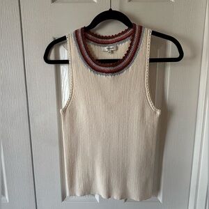 Madewell Cream Knit Women's Sweater